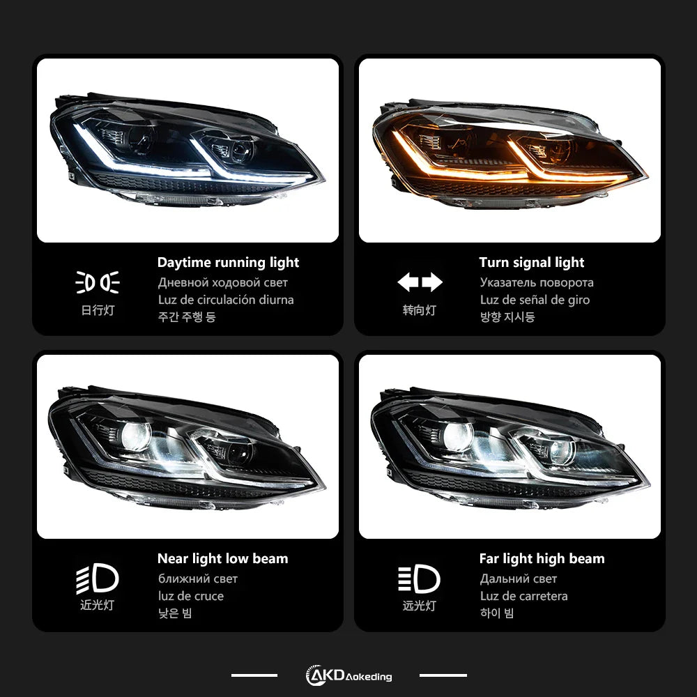 car lights