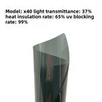 Car Solar Film | Magnetron Sputtering Double Silver PET