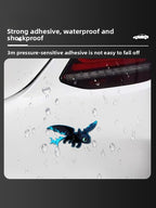 3M Toothless Boy Reflective Car Sticker | Waterproof & Durable