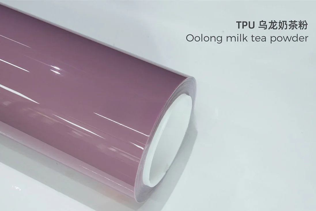 TPU Glossy colored car wrap film for real paint color change PPF1.52m×1m (Free Sample)