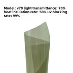 Car Solar Film | Magnetron Sputtering Double Silver PET