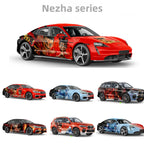 2D-Anime-Farbverlauf-Autofolierung | Individuelle Komplettfolierung