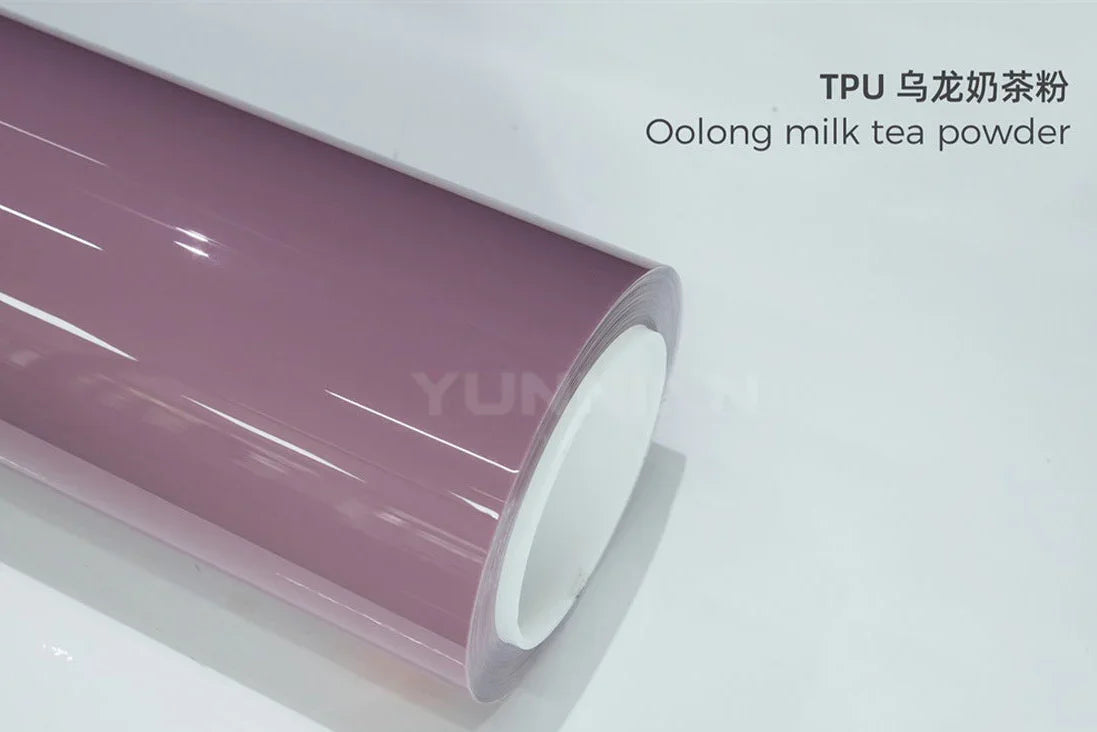 TPU Glossy Colored Car Wrap Film | PPF 1.52m×15m