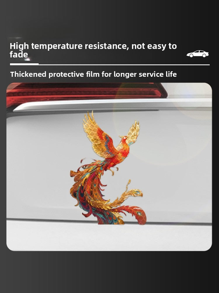 3M Phoenix Reflective Car Sticker | Waterproof & Durable