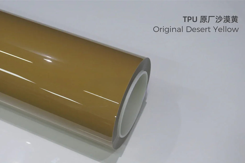 TPU Glossy colored car wrap film for real paint color change PPF1.52m×1m (Free Sample)
