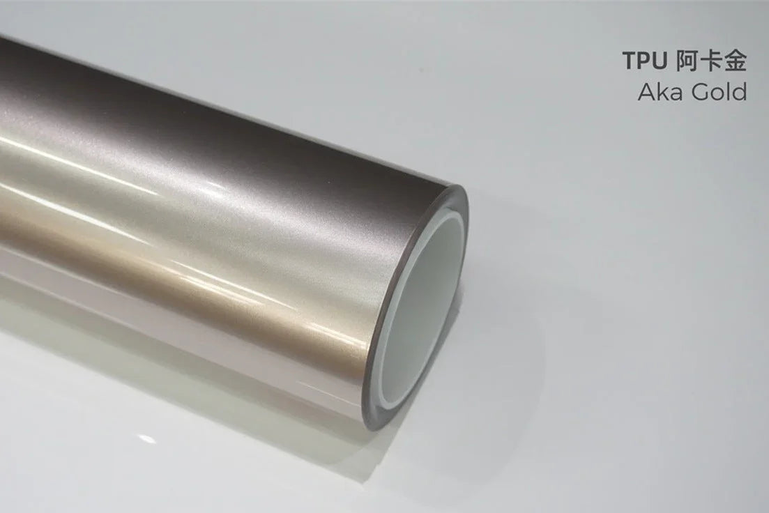 TPU Glossy colored car wrap film for real paint color change PPF1.52m×1m (Free Sample)