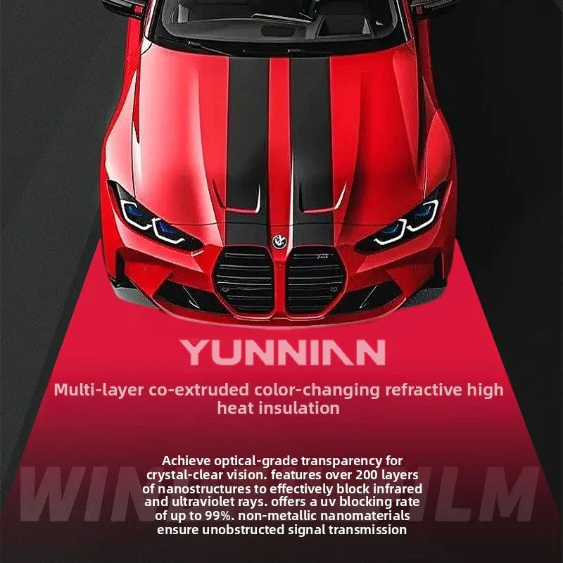 Car Solar Film | Multi-Layer Color-Changing Refractive