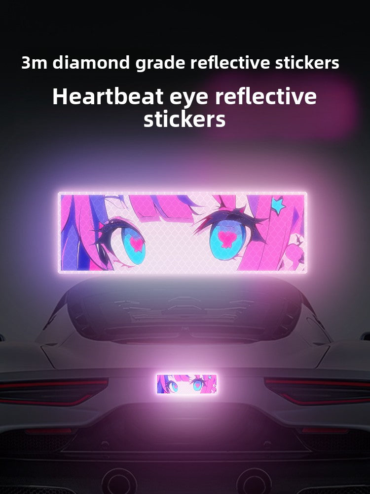 3M Diamond Grade Reflective Cartoon Car Sticker | Waterproof