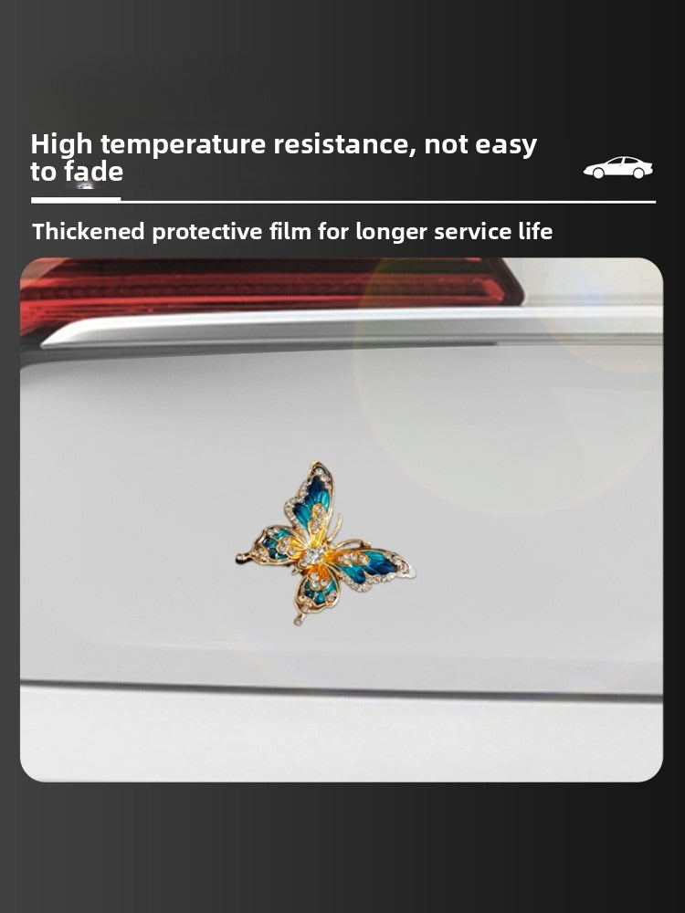 3M Glazed Butterfly Reflective Car Sticker | Waterproof