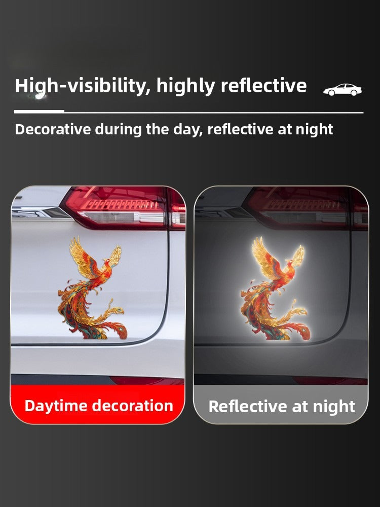 3M Phoenix Reflective Car Sticker | Waterproof & Durable