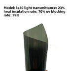 Car Solar Film | Magnetron Sputtering Double Silver PET