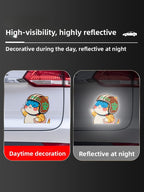 3M Departure Fat Meow Reflektierender Autoaufkleber | Wasserdicht