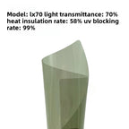 Car Solar Film | Magnetron Sputtering Double Silver PET