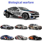 2D-Anime-Farbverlauf-Autofolierung | Individuelle Komplettfolierung