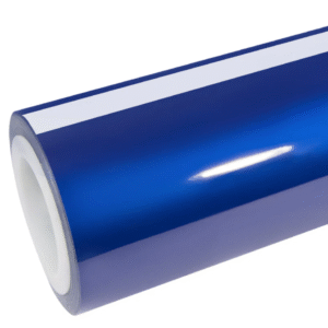 Glossy Metallic Pearl Blue Vinyl Wrap