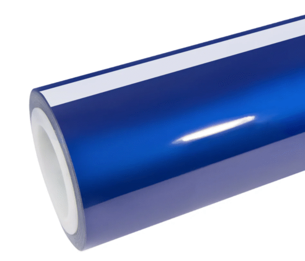 Glossy Metallic Pearl Blue Vinyl Wrap