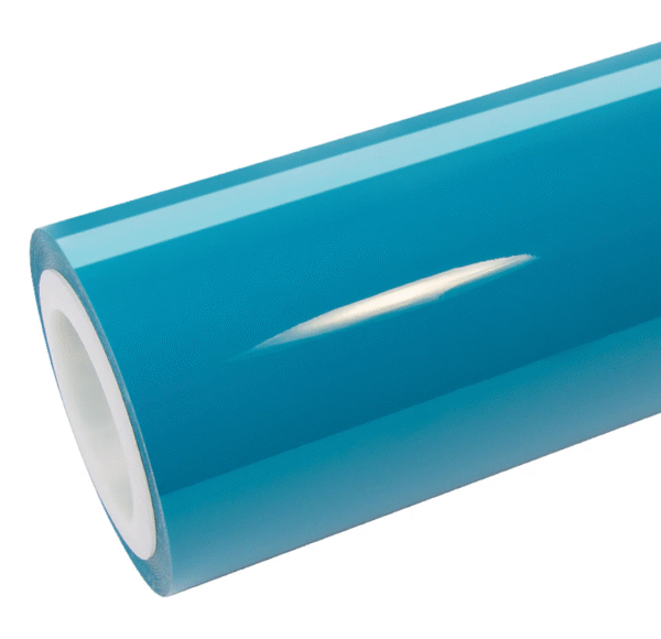 High Glossy Miami Blue Vinyl Wrap