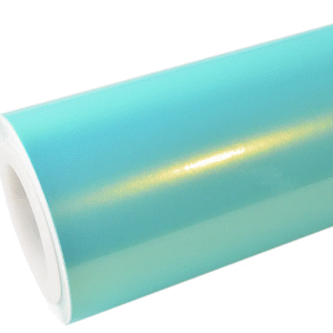 Candy Metallic Neon Ice Blue Vinyl Wrap