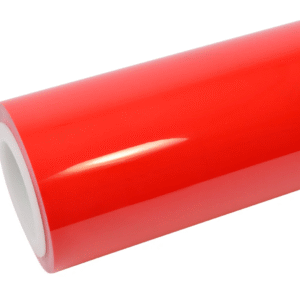 High Glossy Ferrari Red Vinyl Wrap