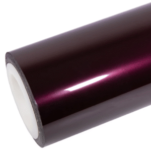 Glossy Metallic Plum Purple Vinyl Wrap