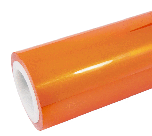 Candy Metallic Neon Orange Vinyl Wrap