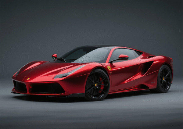 Metallic Vampire Red Vinyl Wrap - 图片 2