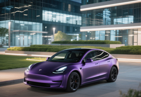 Matte Russian Violet Vinyl Wrap - 图片 2