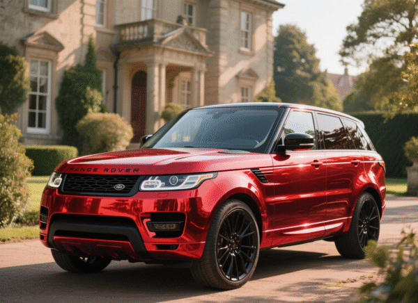 Glossy Metallic Rosewood Red Vinyl Wrap - 图片 2