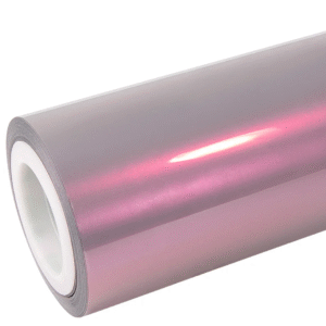 Candy Metallic Gray Pink Vinyl Wrap