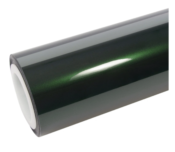 Satin Chrome Silk Green Vinyl Wrap