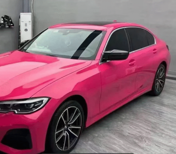 High Glossy Purple Pizzazz Vinyl Wrap - 图片 2