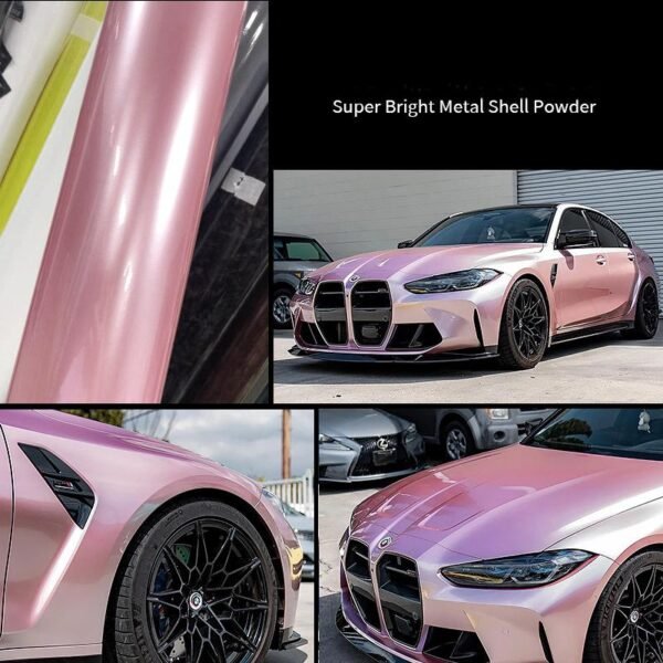 Ultra-Bright-Metal-Shell-Pink