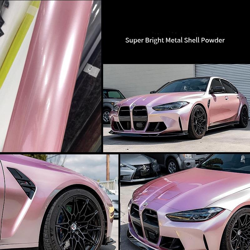 Ultra-Bright-Metal-Shell-Pink
