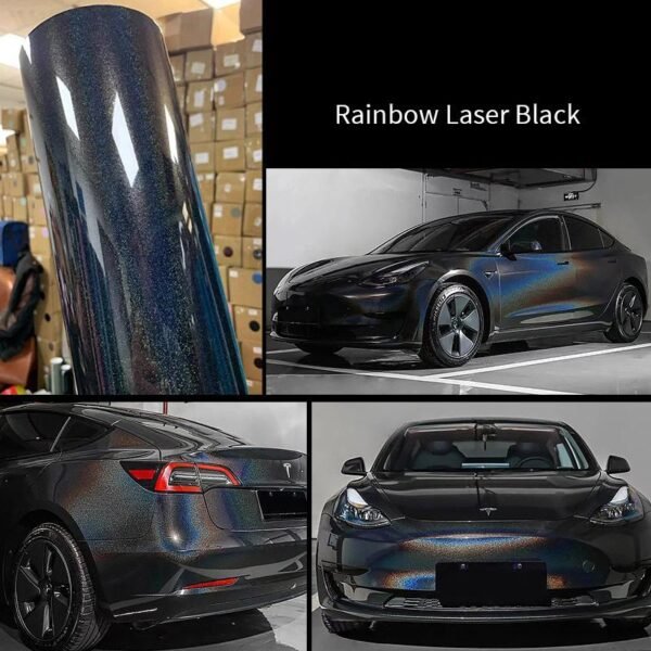 Rainbow Laser Black