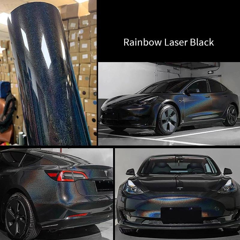 Rainbow Laser Black