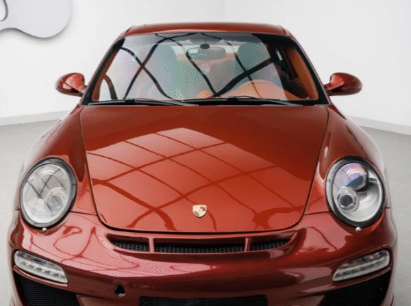 Glossy Metallic Cherry Red Vinyl Wrap - 图片 4