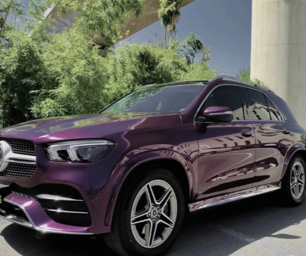 Glossy Metallic Victoria Violet Vinyl Wrap - 图片 4
