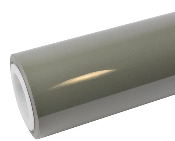 Super Glossy Khaki Green Vinyl Wrap