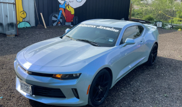 Candy Metallic Dark Gray Blue Vinyl Wrap - 图片 3