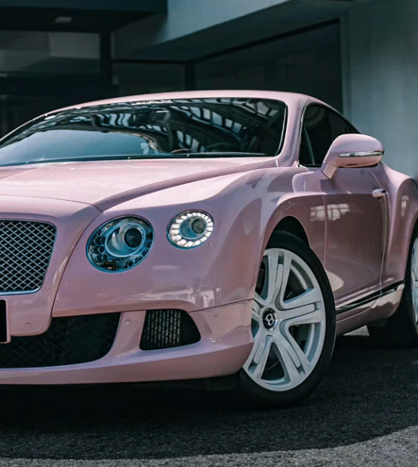 Super Glossy Pale Pink Vinyl Wrap - 图片 3