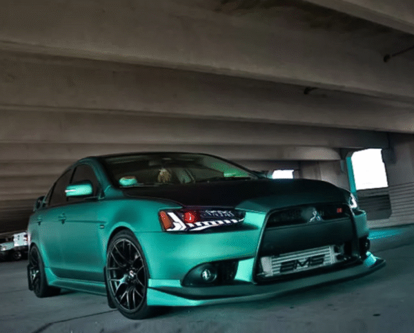 Satin Chrome Paolo Veronese Green Vinyl Wrap - 图片 5