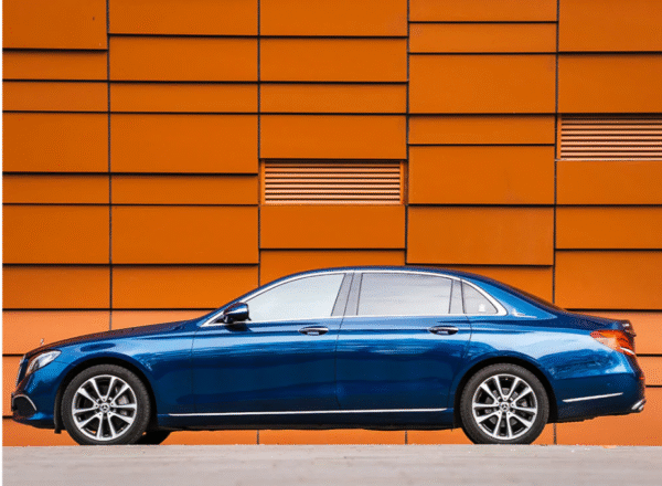 Glossy Metallic Beacon Blue Vinyl Wrap - 图片 5