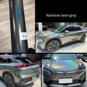 Rainbow laser gray
