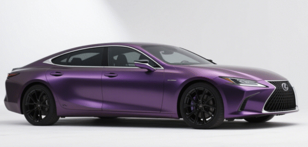 Matte Metallic Eminence Purple Vinyl Wrap - 图片 3
