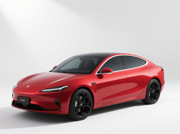 Glossy Metallic Vampire Red Color PPF (Paint Protection Film) - 图片 3
