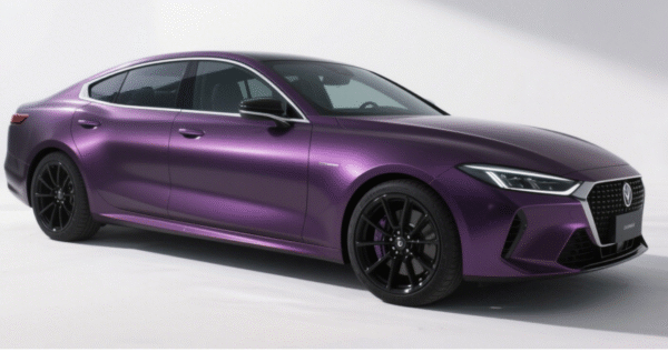 Matte Metallic Eminence Purple Vinyl Wrap - 图片 2