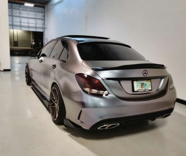 Matte Gunmetal Purple Vinyl Wrap - 图片 4
