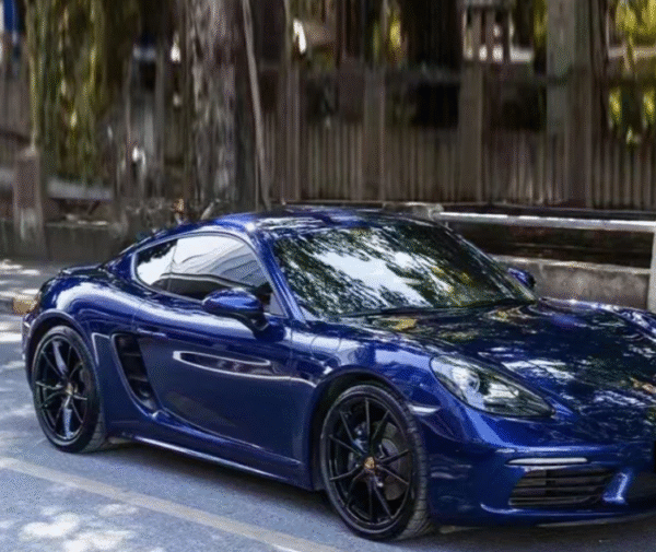 Glossy Metallic Cobalt Blue Vinyl Wrap - 图片 4