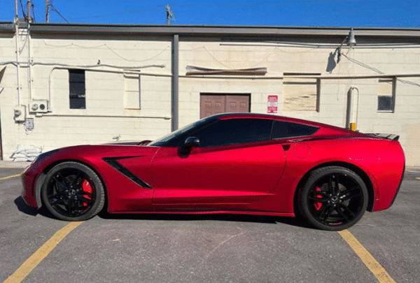 Glossy Metallic Dragon Blood Vinyl Wrap - 图片 4