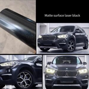 Matte surface laser black